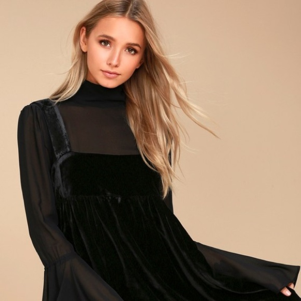 SOLD Free People Counting Stars Babydoll dress